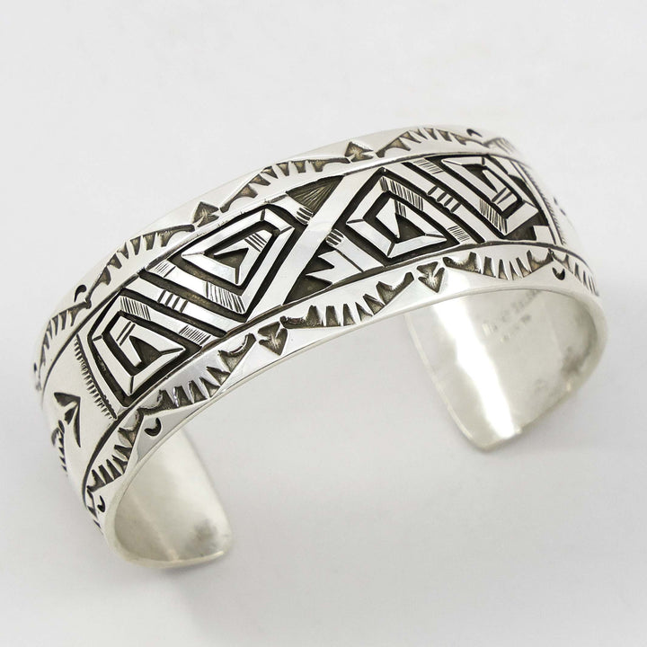 Silver Overlay Cuff