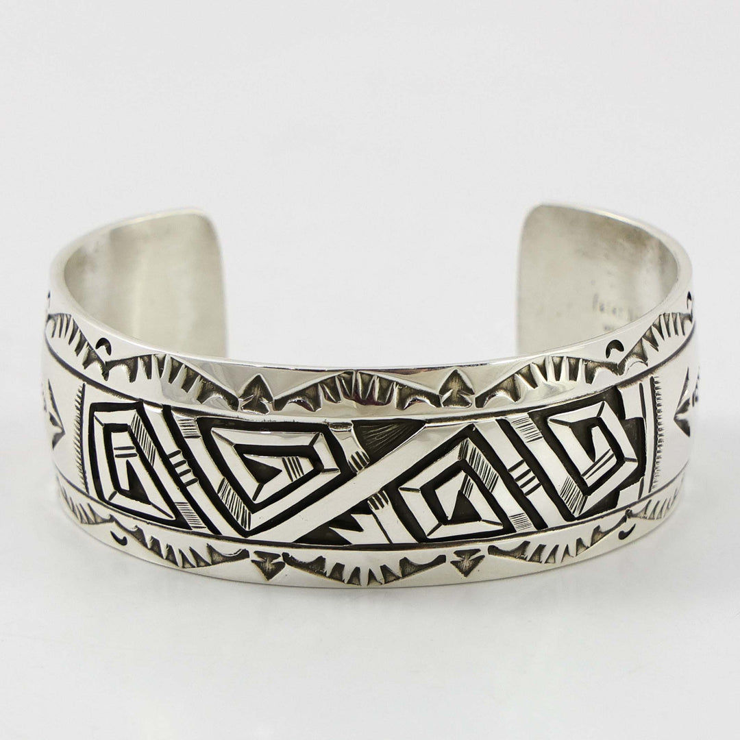 Silver Overlay Cuff