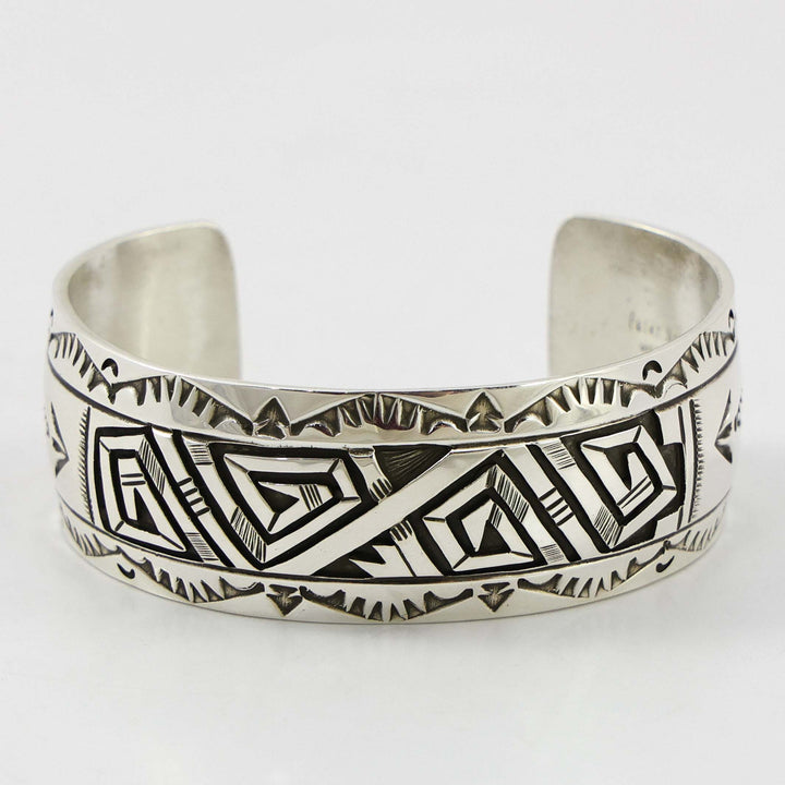 Silver Overlay Cuff