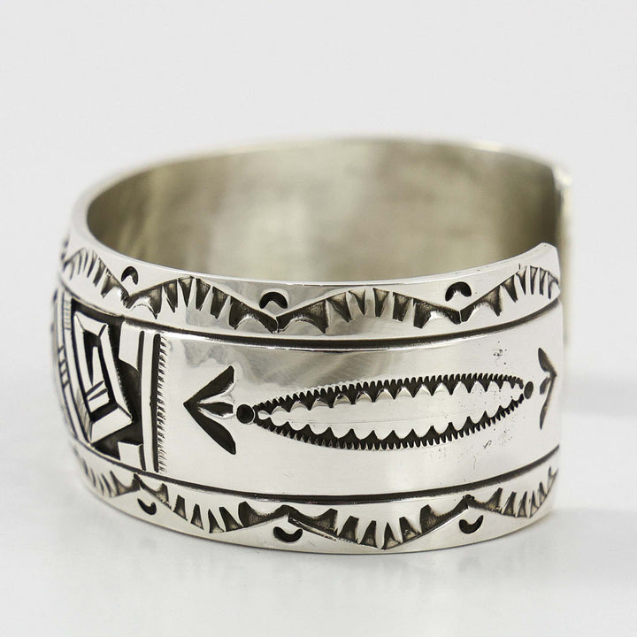 Silver Overlay Cuff
