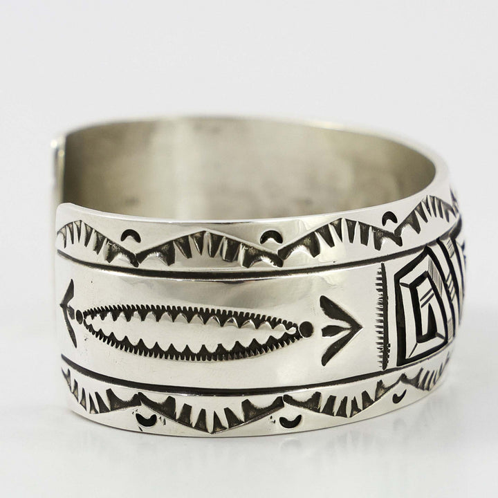 Silver Overlay Cuff