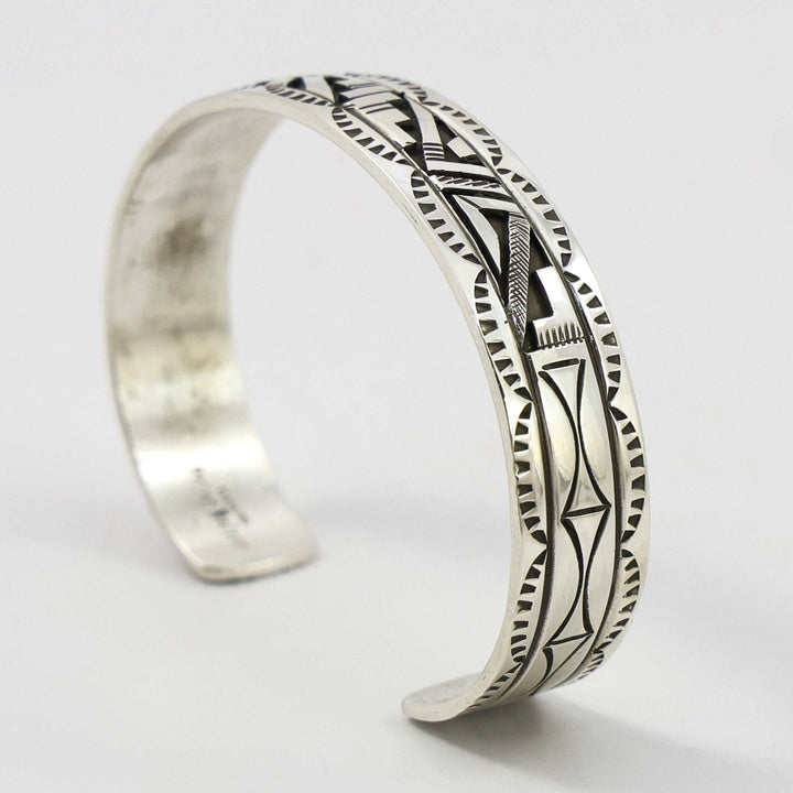 Silver Overlay Cuff
