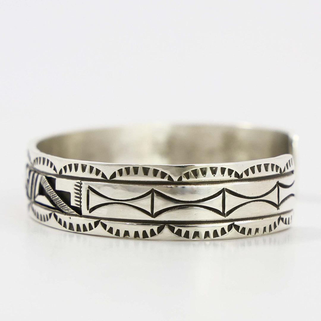 Silver Overlay Cuff