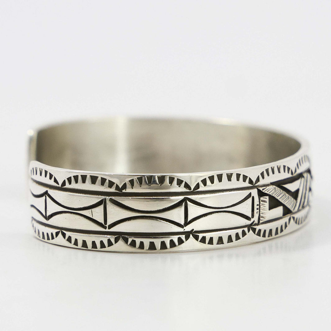 Silver Overlay Cuff