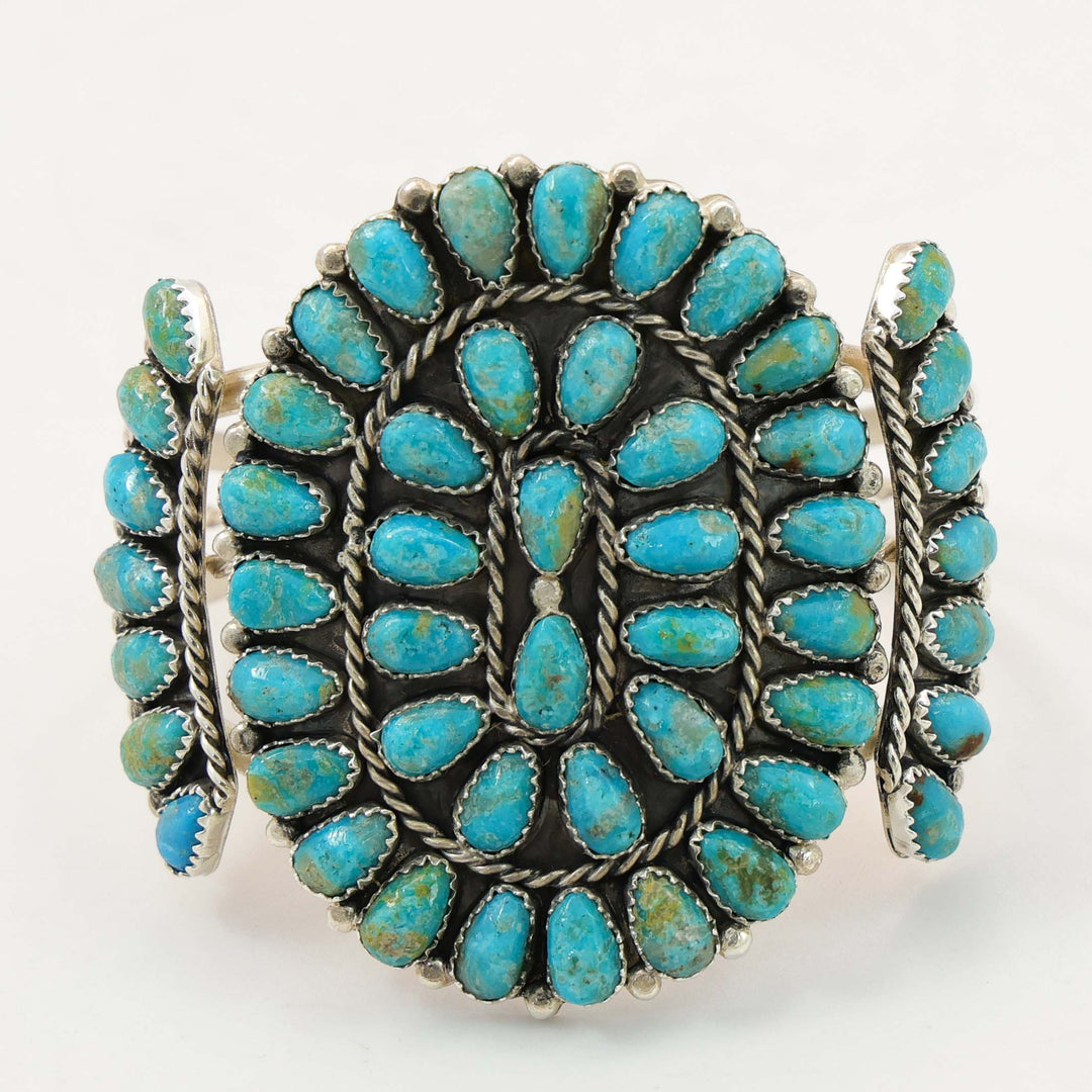 Turquoise Cluster Cuff