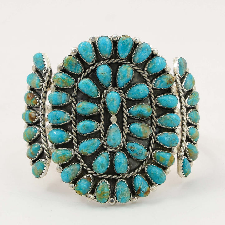 Turquoise Cluster Cuff