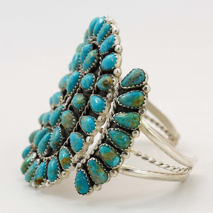 Turquoise Cluster Cuff