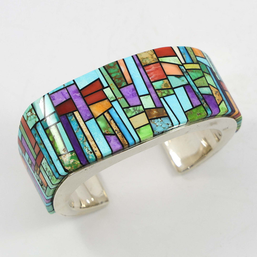 “Stained Glass” Inlay Cuff