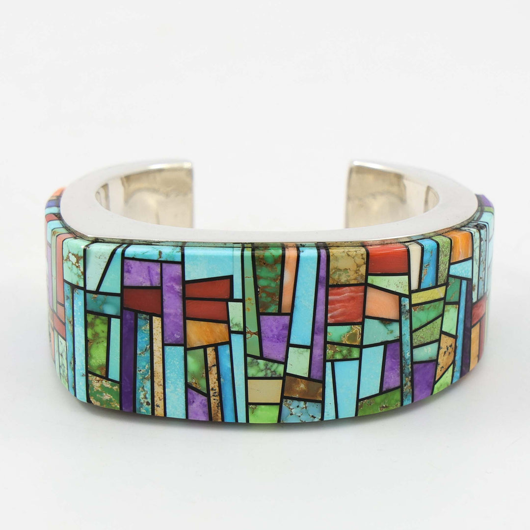 “Stained Glass” Inlay Cuff