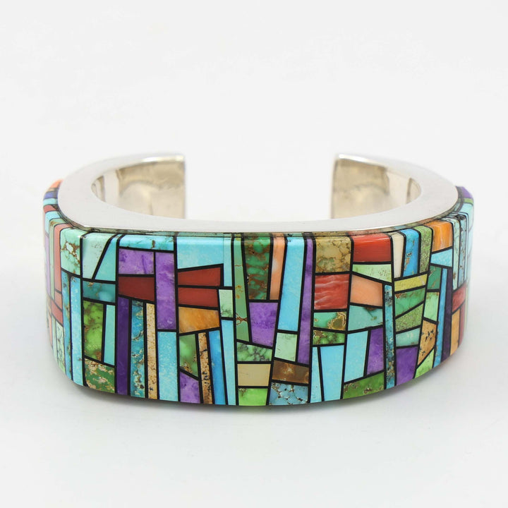 “Stained Glass” Inlay Cuff