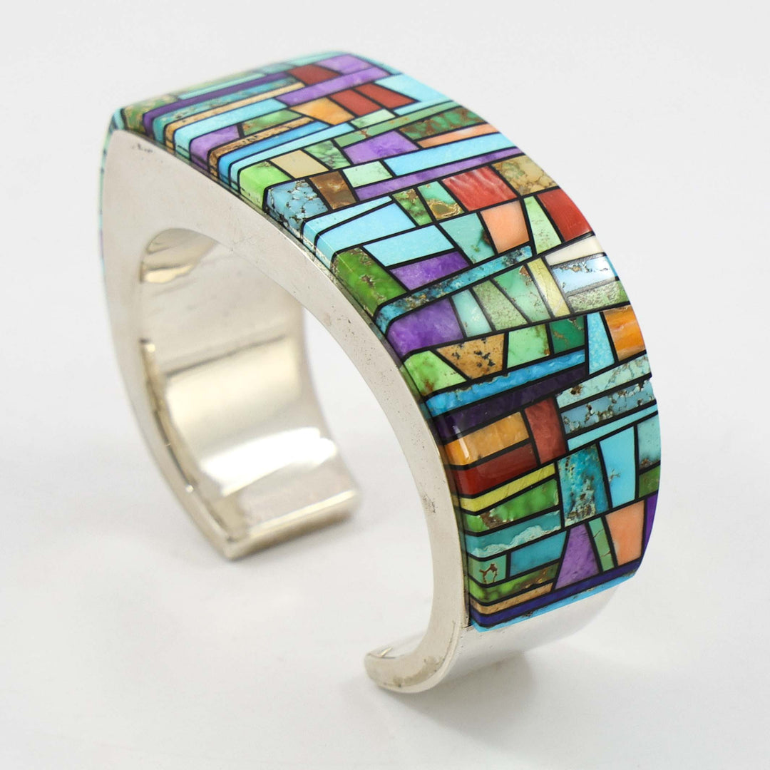 “Stained Glass” Inlay Cuff