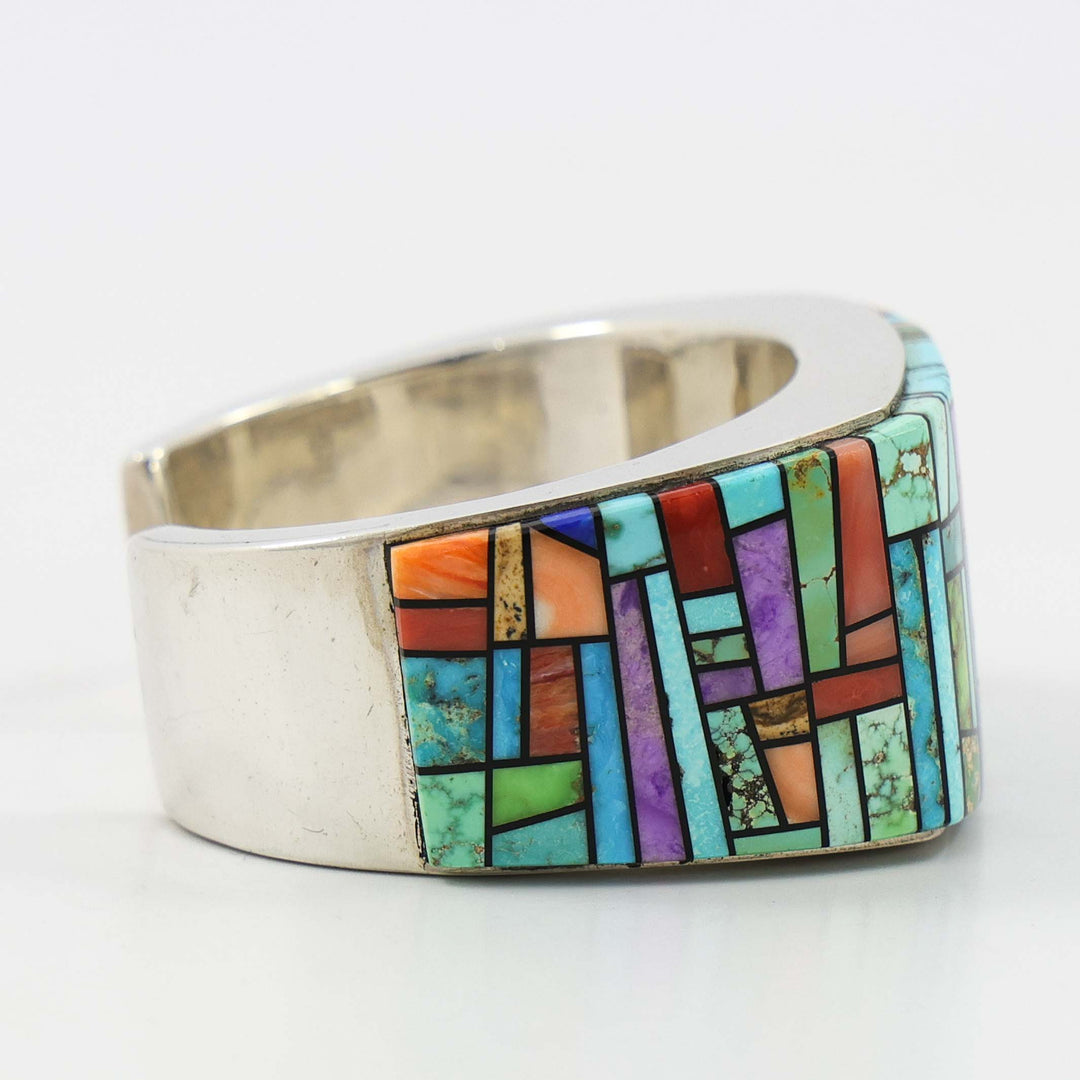 “Stained Glass” Inlay Cuff