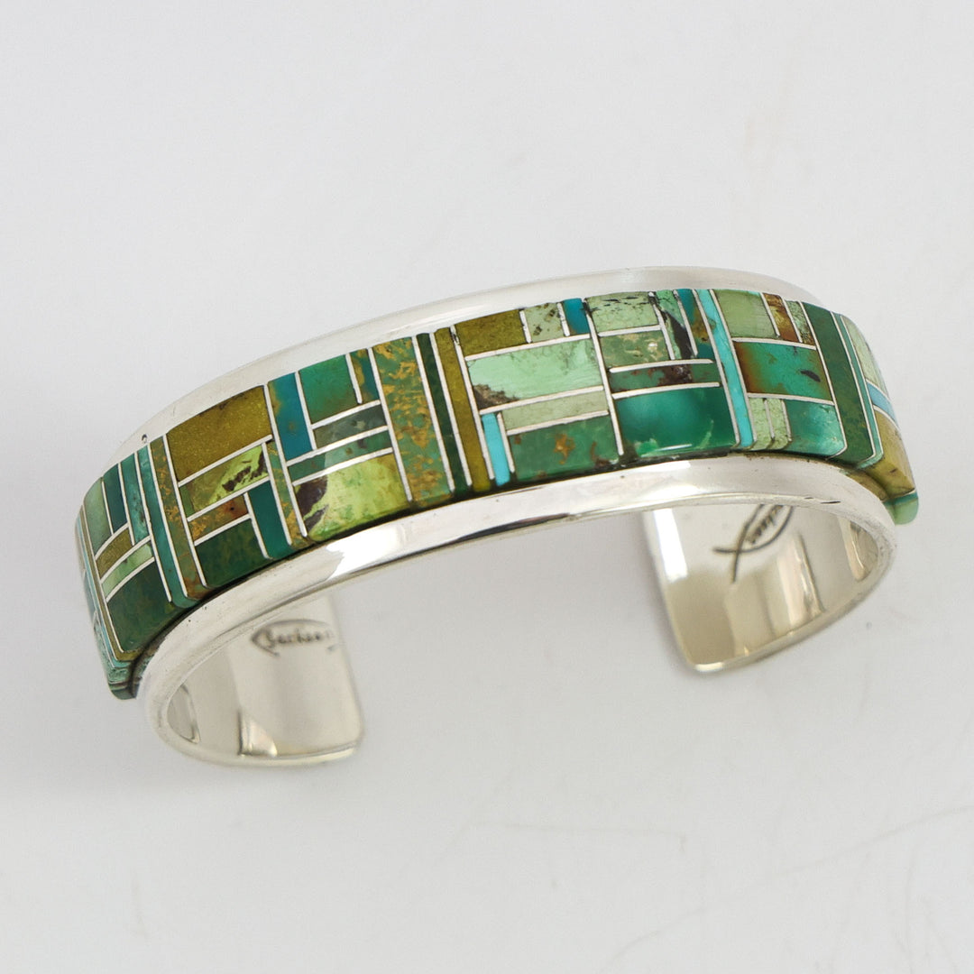 Turquoise Inlay Cuff