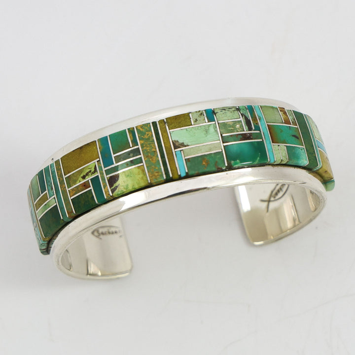 Turquoise Inlay Cuff