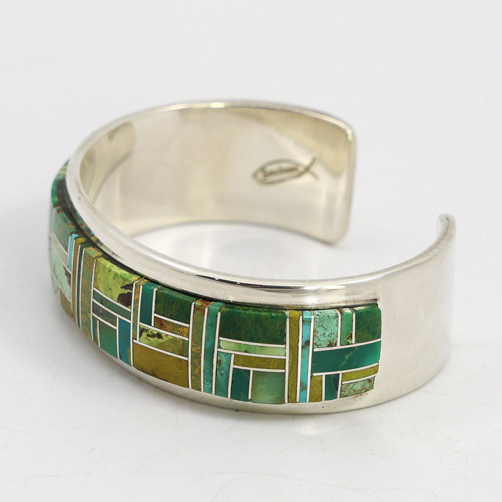 Turquoise Inlay Cuff