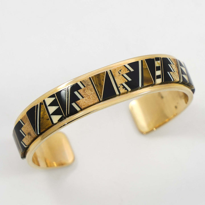 Gold Inlay Cuff