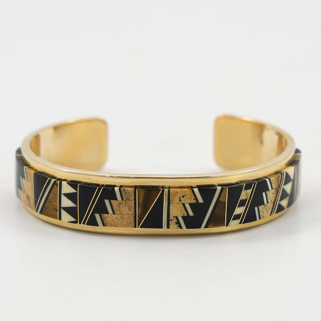 Gold Inlay Cuff