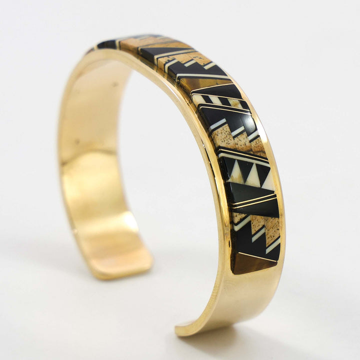 Gold Inlay Cuff