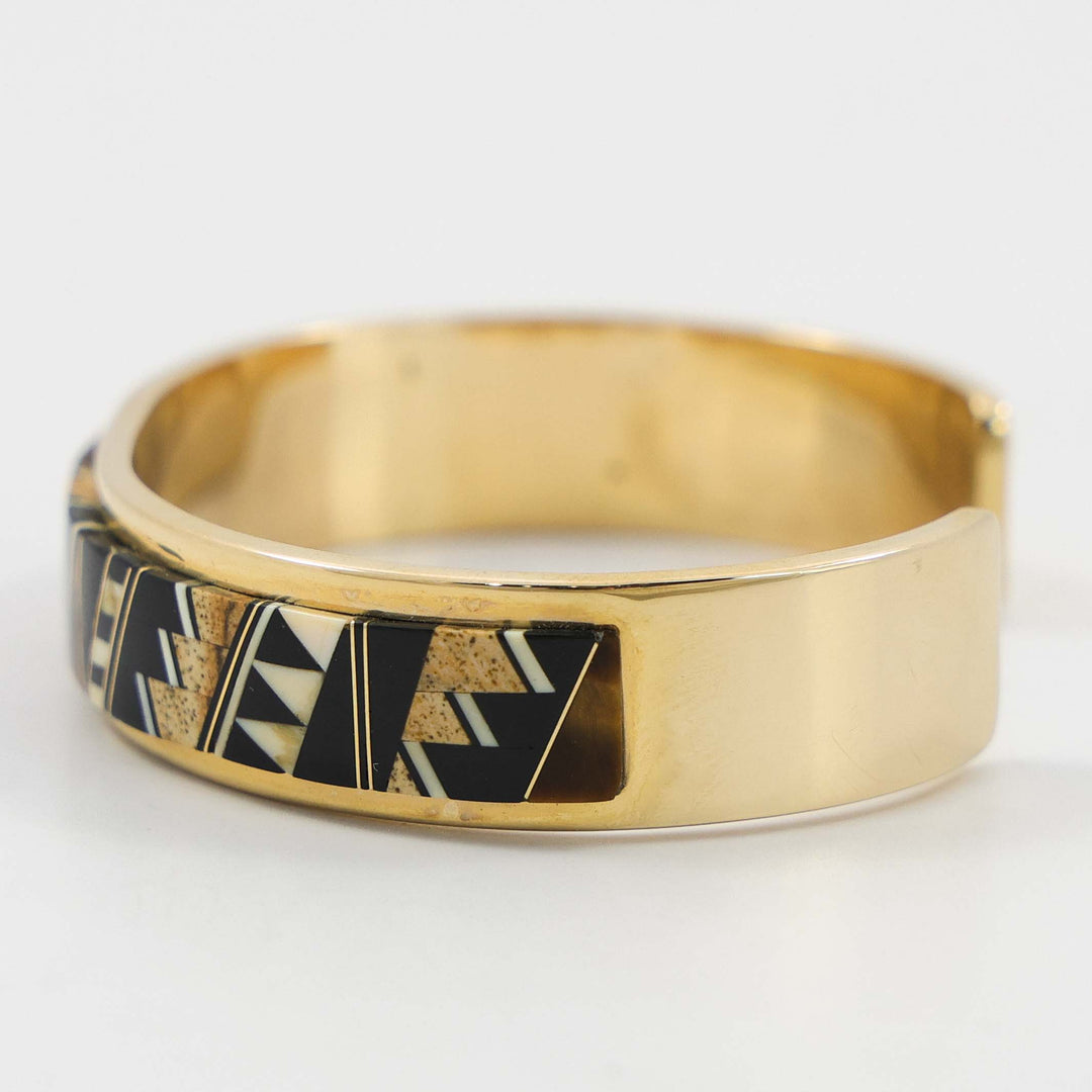 Gold Inlay Cuff