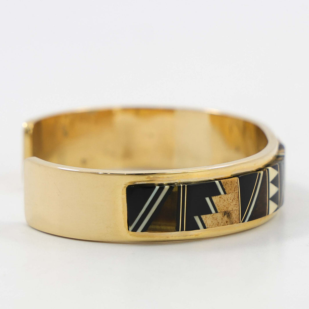Gold Inlay Cuff