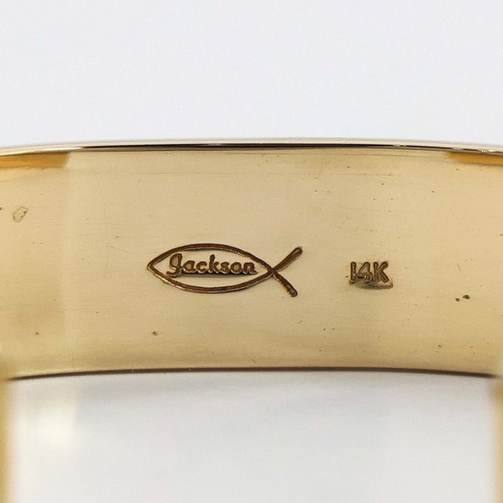 Gold Inlay Cuff