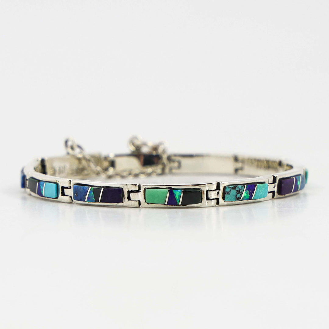 Multi-Stone Link Bracelet