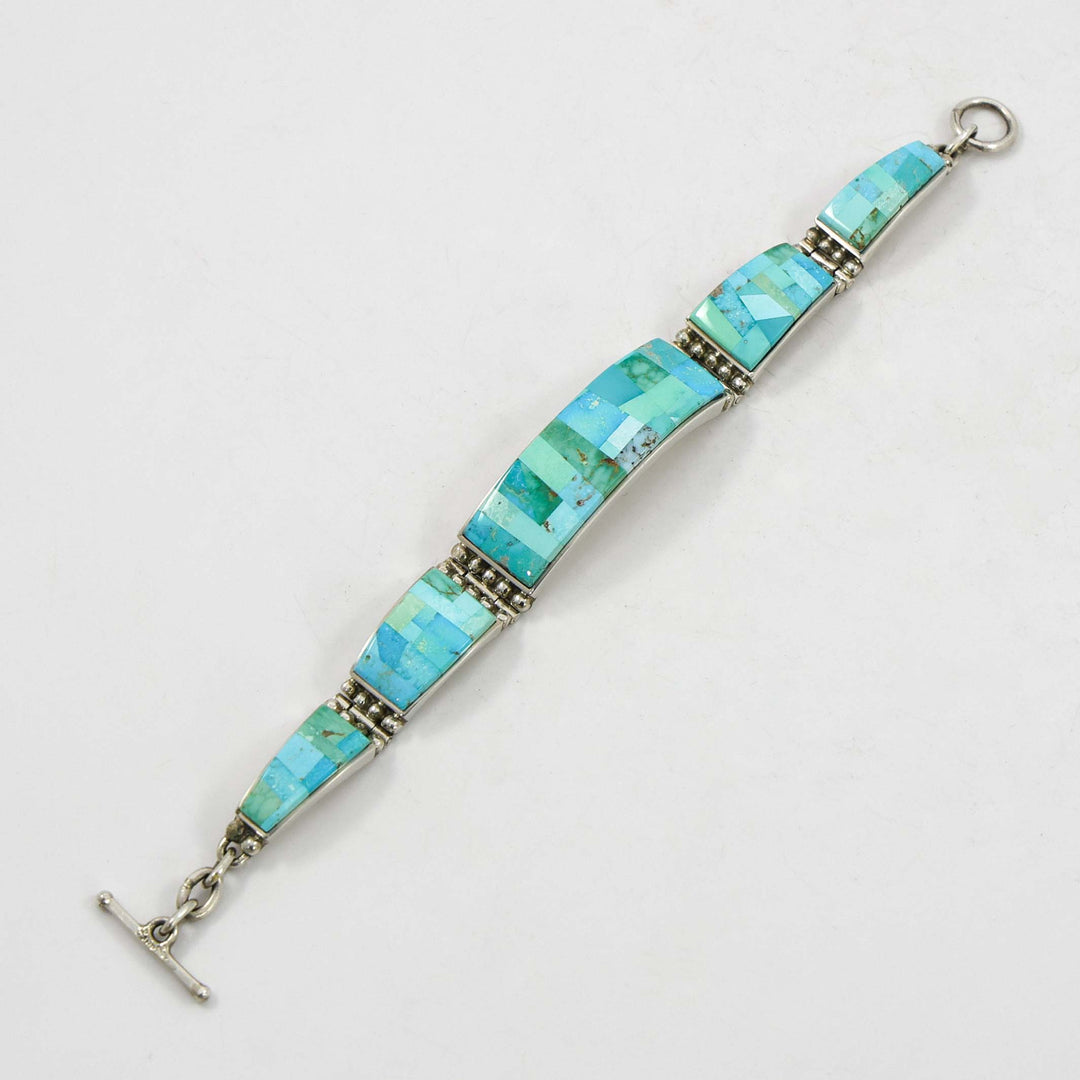 Turquoise Link Bracelet