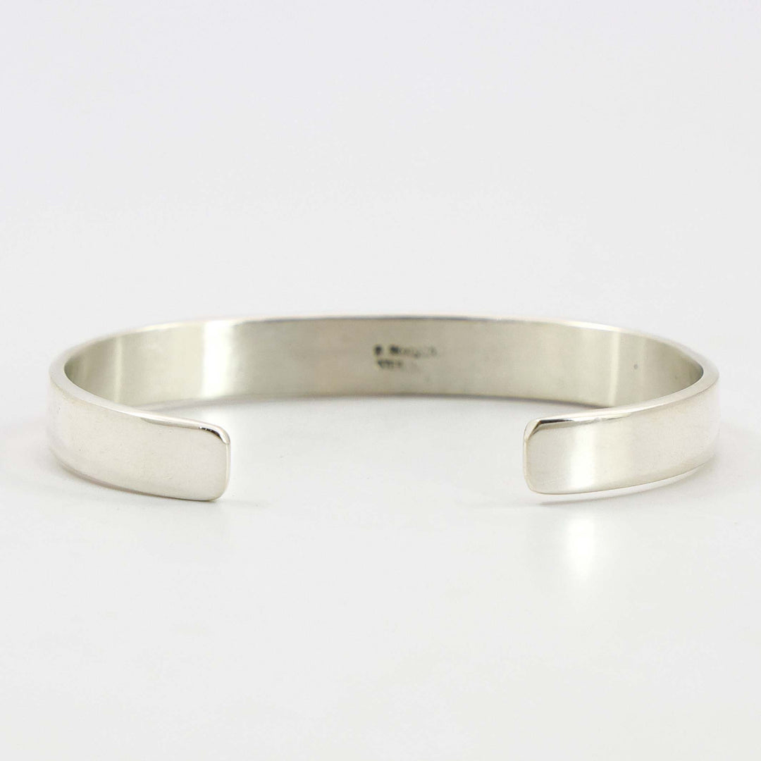 Stamped Silver Cuff
