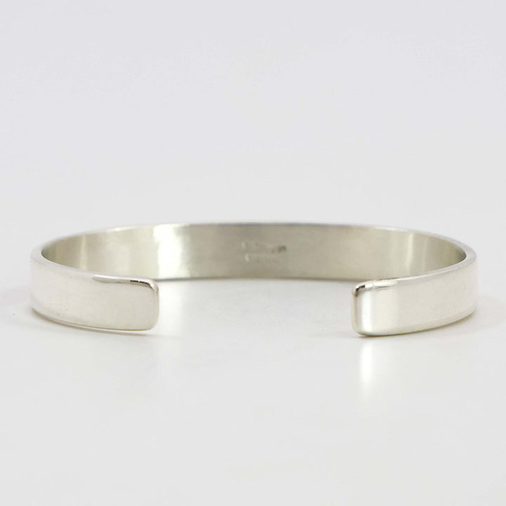 Stamped Silver Cuff