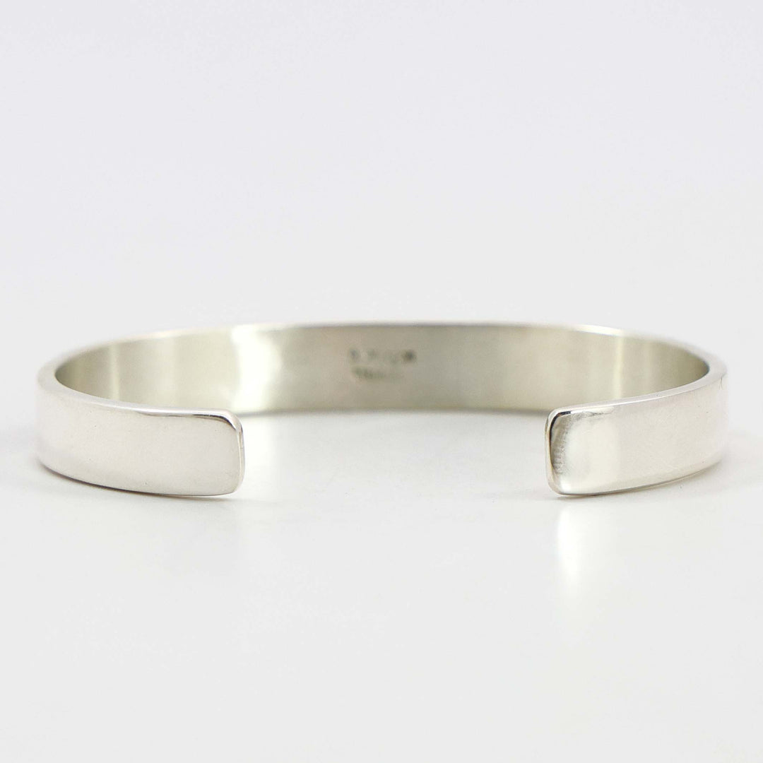 Stamped Silver Cuff