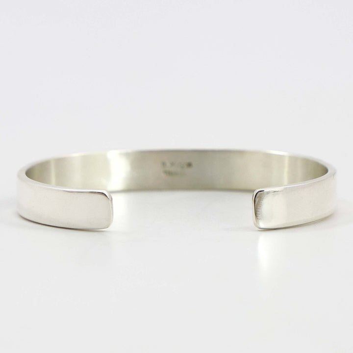 Stamped Silver Cuff