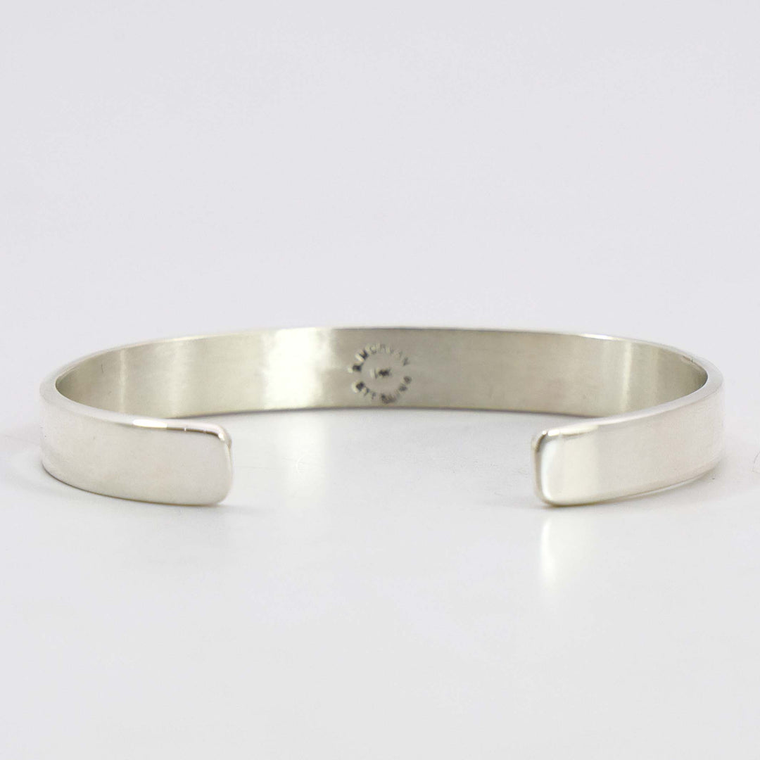 Gold on Silver Cuff