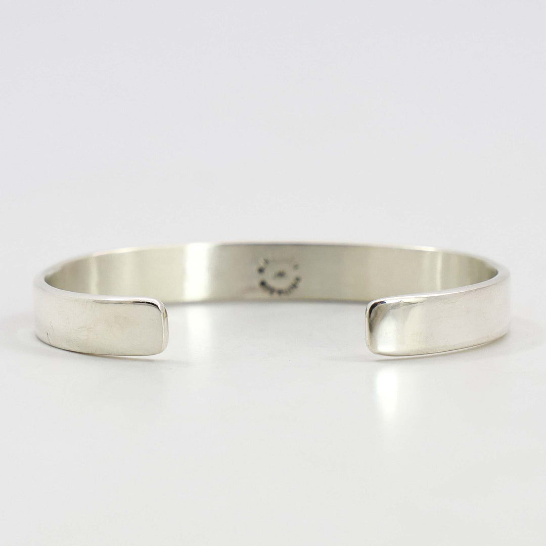 Gold on Silver Cuff