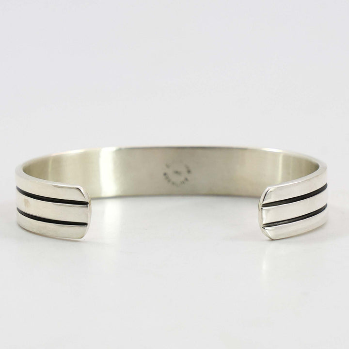 Gold on Silver Cuff