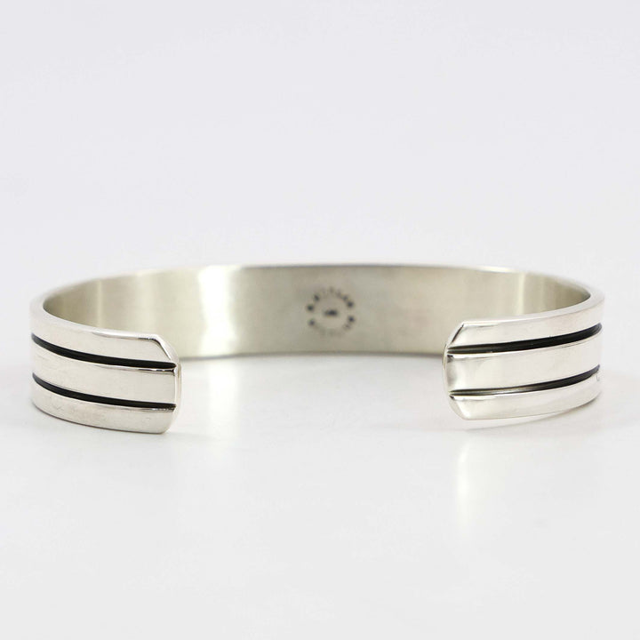 Gold on Silver Cuff