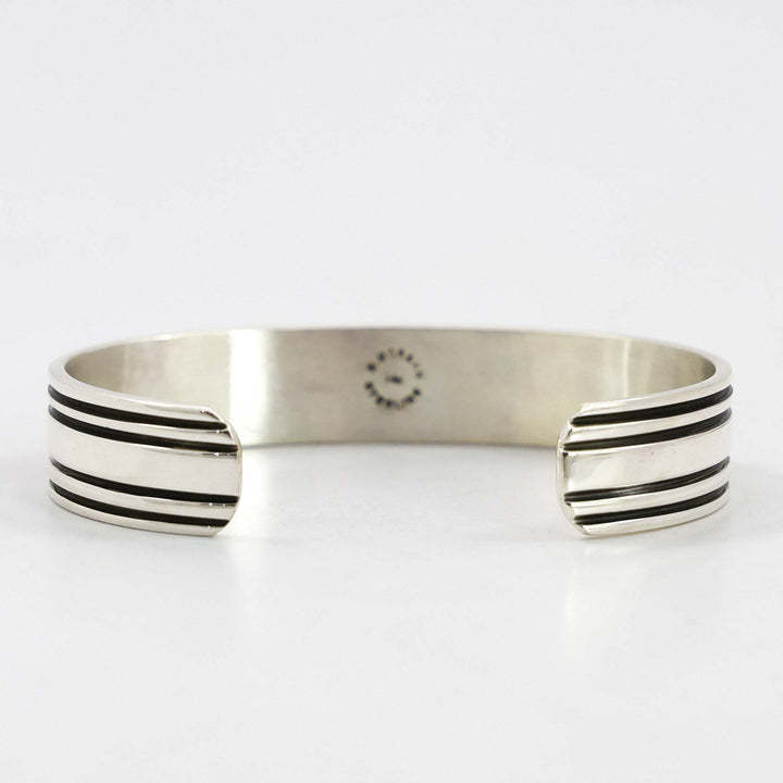 Gold on Silver Cuff