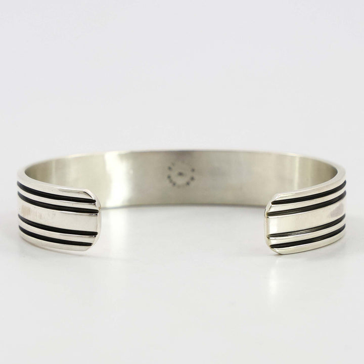 Gold on Silver Cuff