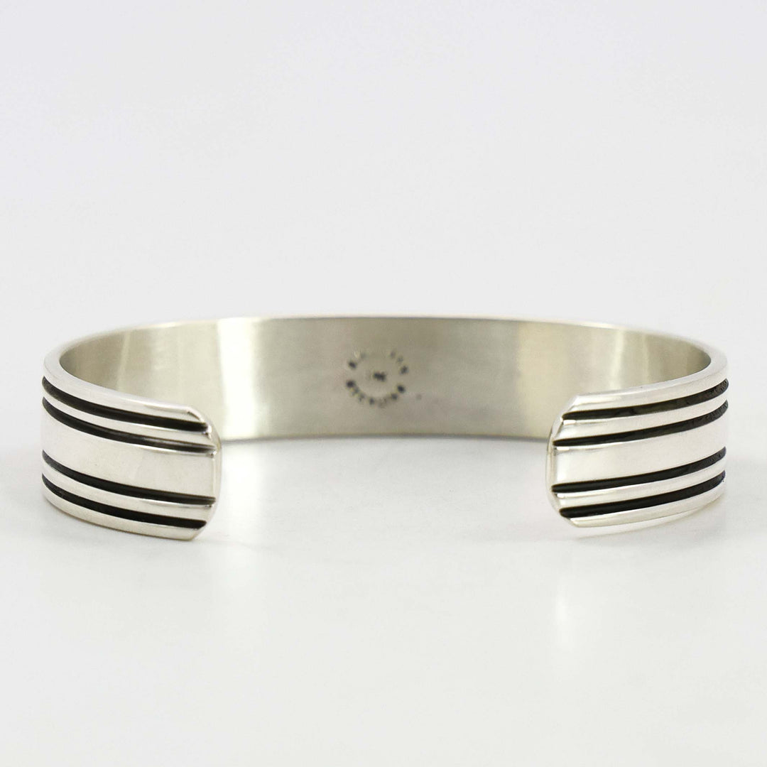 Gold on Silver Cuff