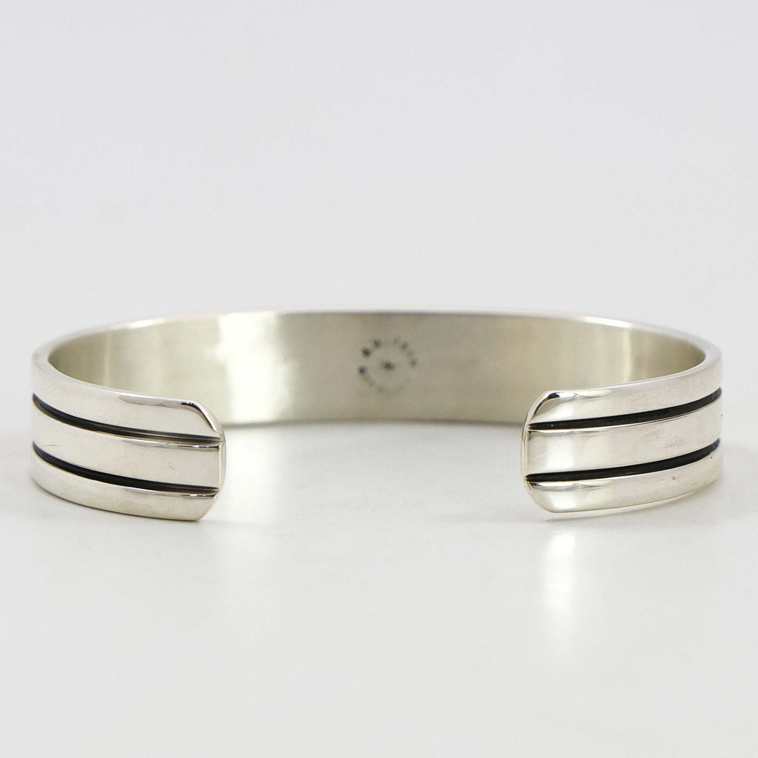 Gold on Silver Cuff