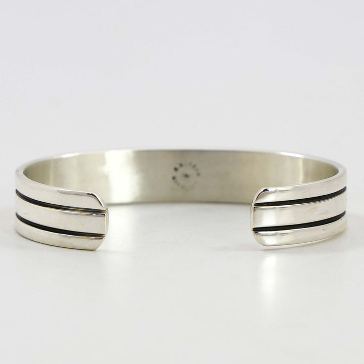 Gold on Silver Cuff