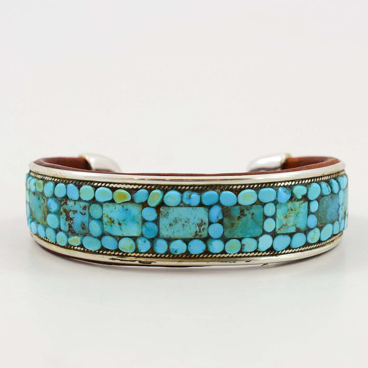 Turquoise Inlay Cuff