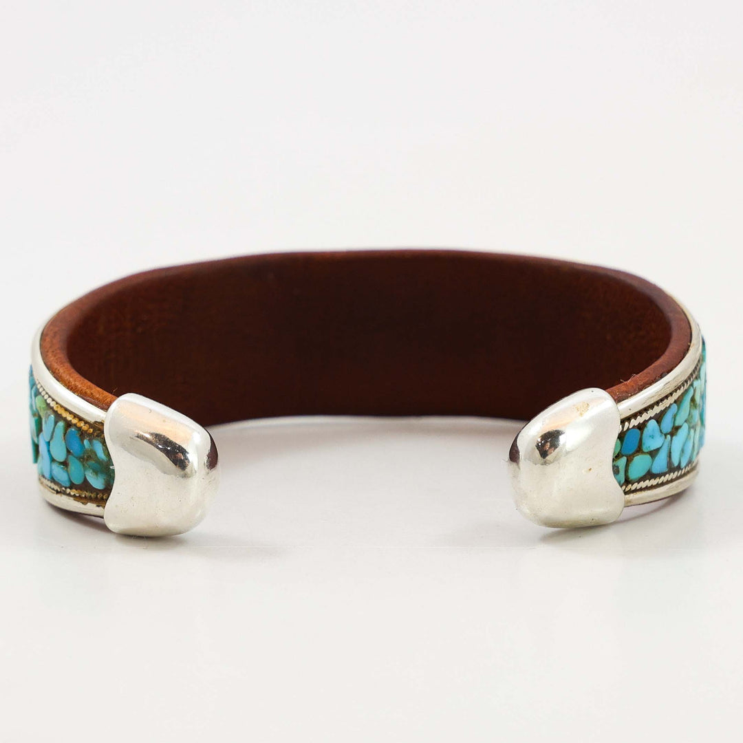 Turquoise Inlay Cuff