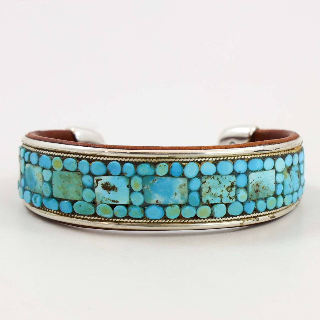 Turquoise Inlay Cuff