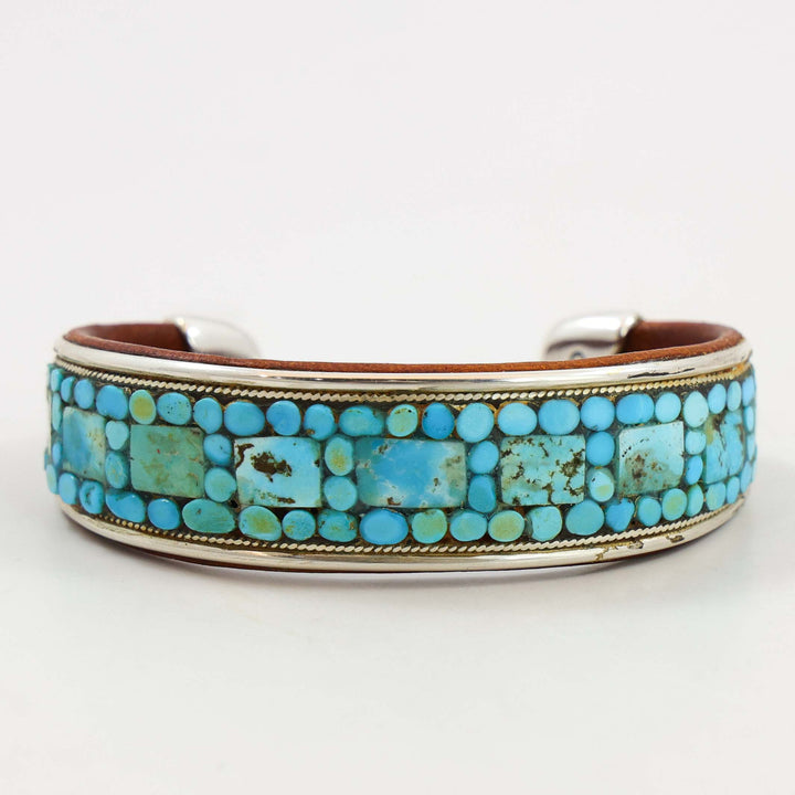 Turquoise Inlay Cuff