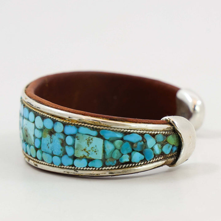 Turquoise Inlay Cuff