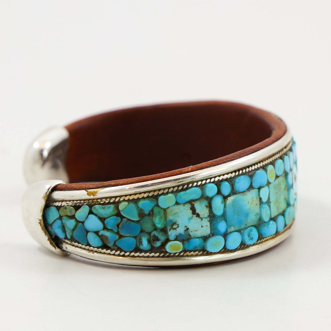 Turquoise Inlay Cuff