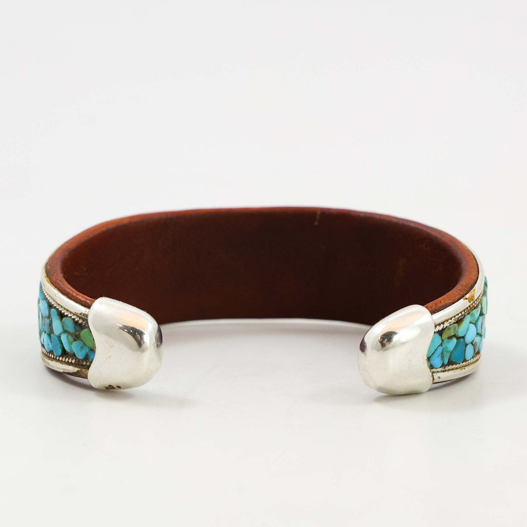 Turquoise Inlay Cuff