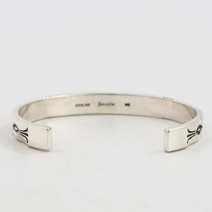Gold on Silver Cuff