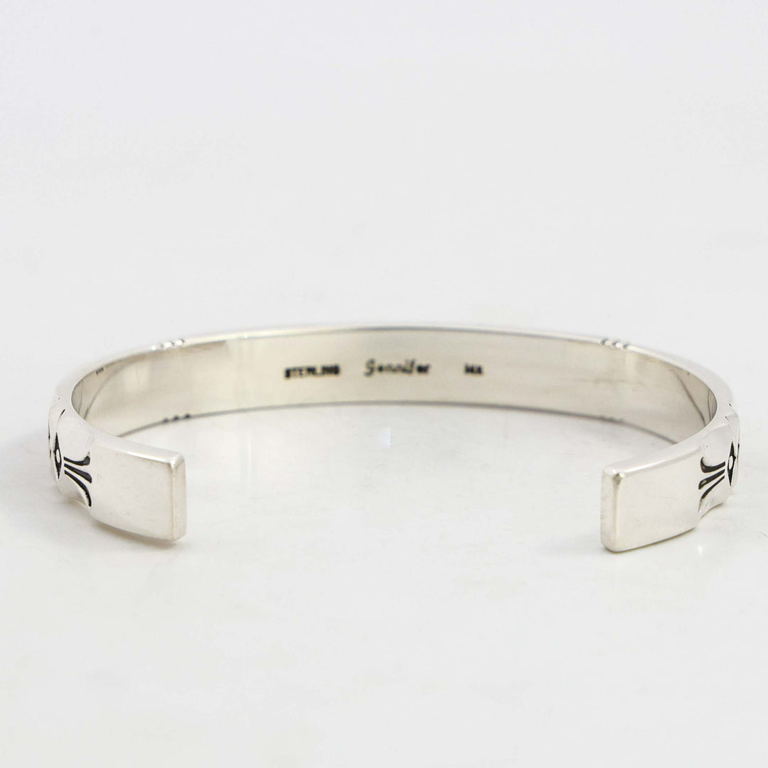 Gold on Silver Cuff