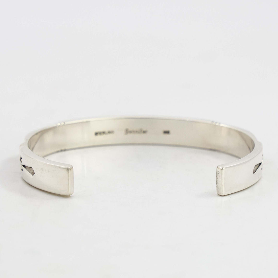 Gold on Silver Cuff